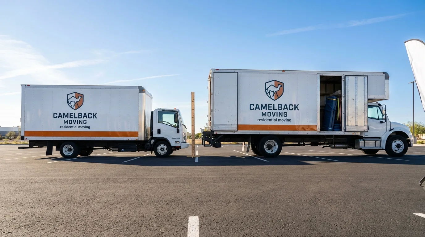 Moving truck size capacity guide in Redmond